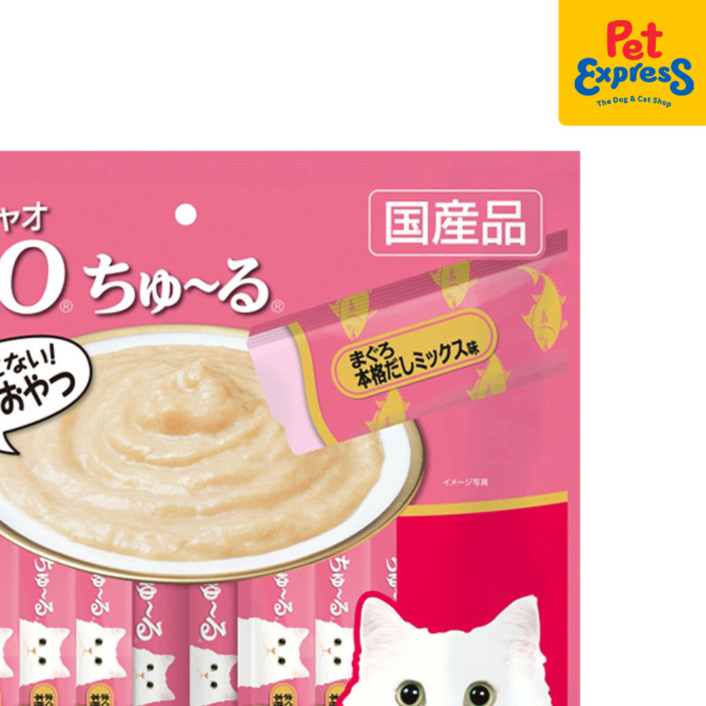 Ciao Churu Tuna Japanese Broth Cat Treats 14gx20 (SC-191) – Pet