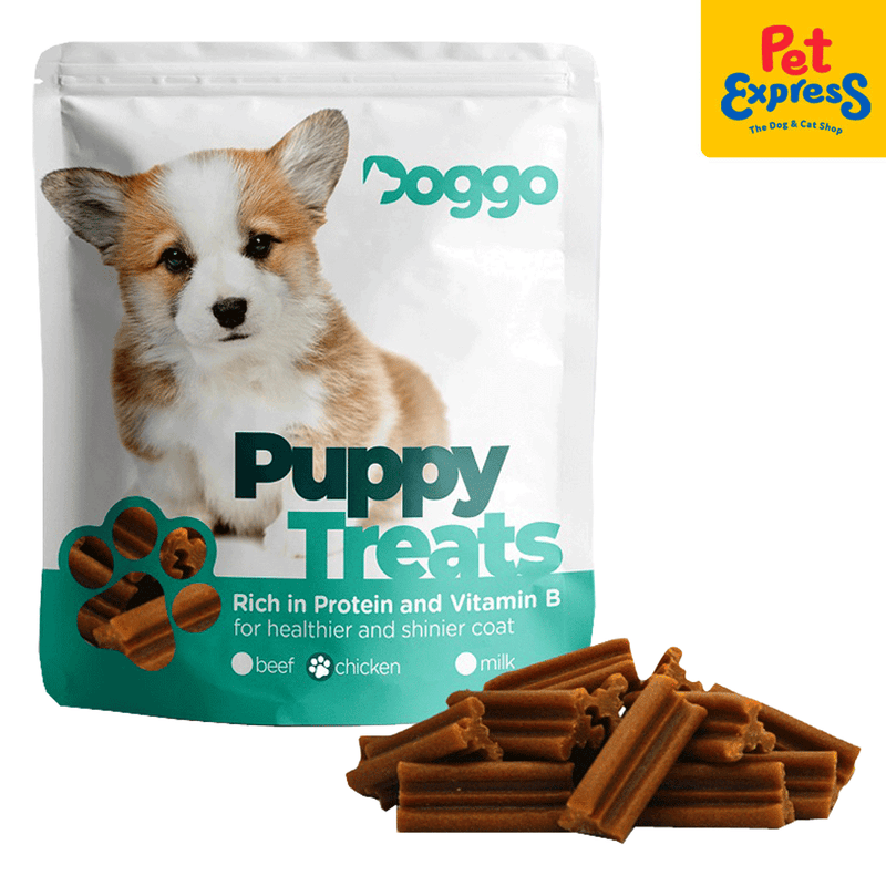 Doggo Puppy Mini Dental Sticks Dog Treats 82g