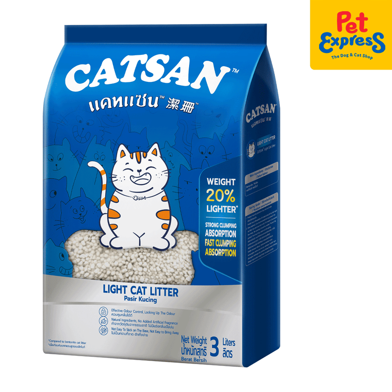 Catsan Light Cat Litter 3L_front