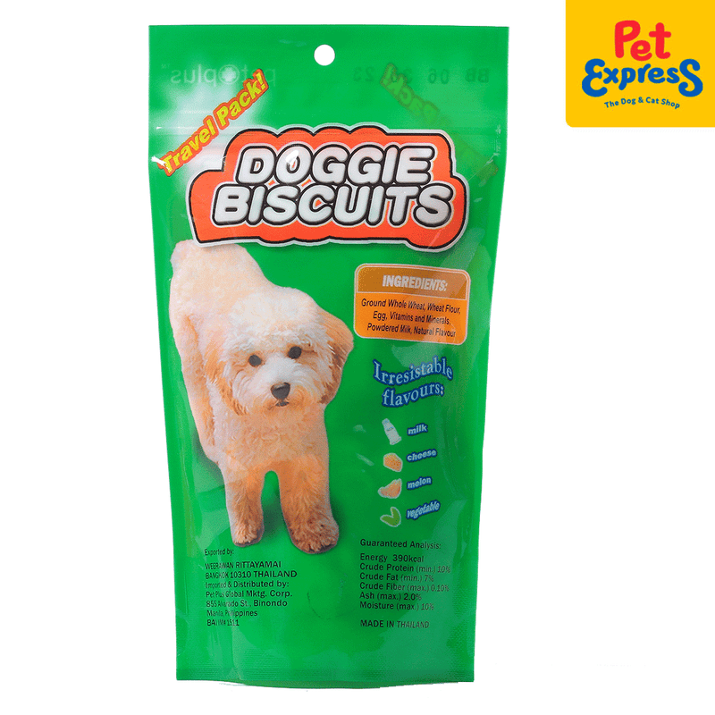 Pet Plus Doggie Biscuits Bone Shape Dog Treats 250g_back