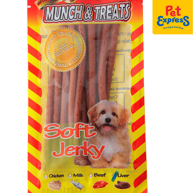 Pet Plus Munch and Treats Soft Jerky Liver Dog Treats_zoom