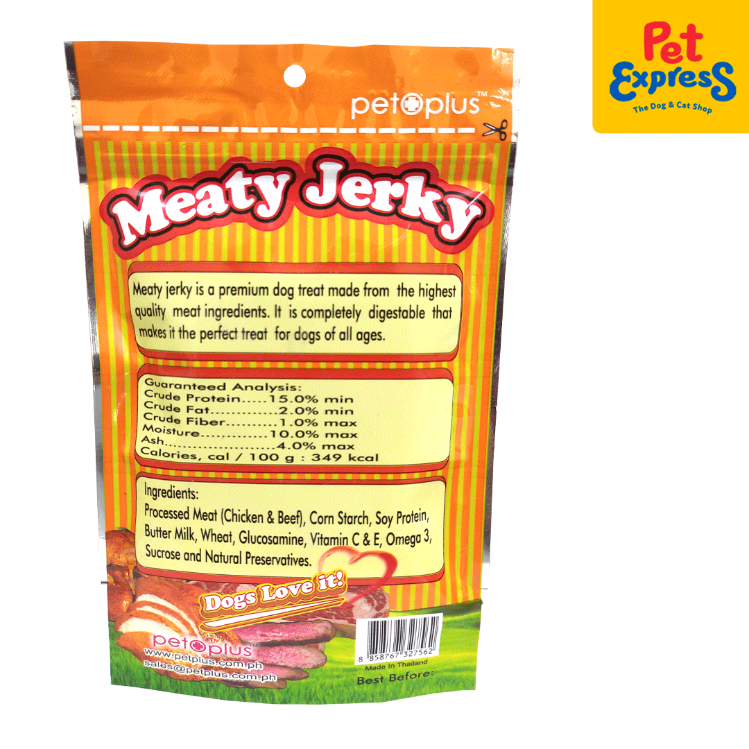 Pet Plus Meaty Jerky Chewy Chicken Strips Dog Treats Pet Express
