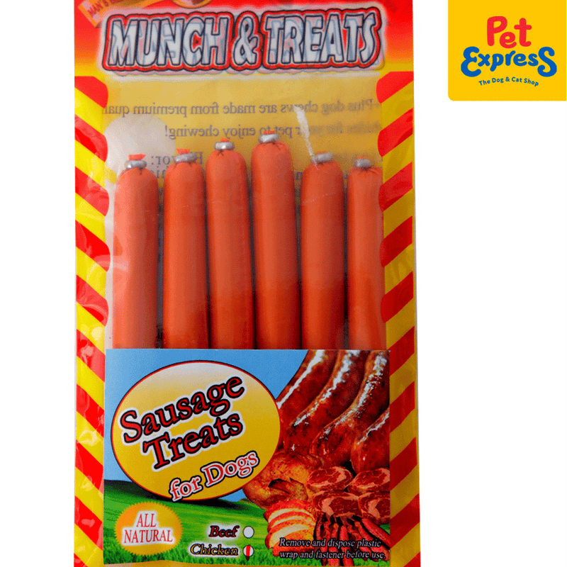 Pet Plus Munch and Treats Sausage Chicken Dog Treats_zoom