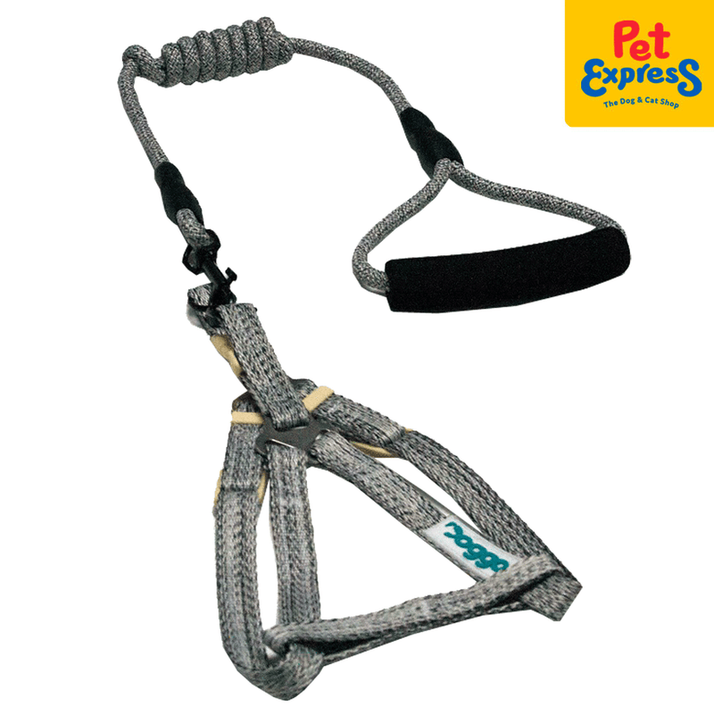 Doggo Atlanta Strong Harness Medium Gray