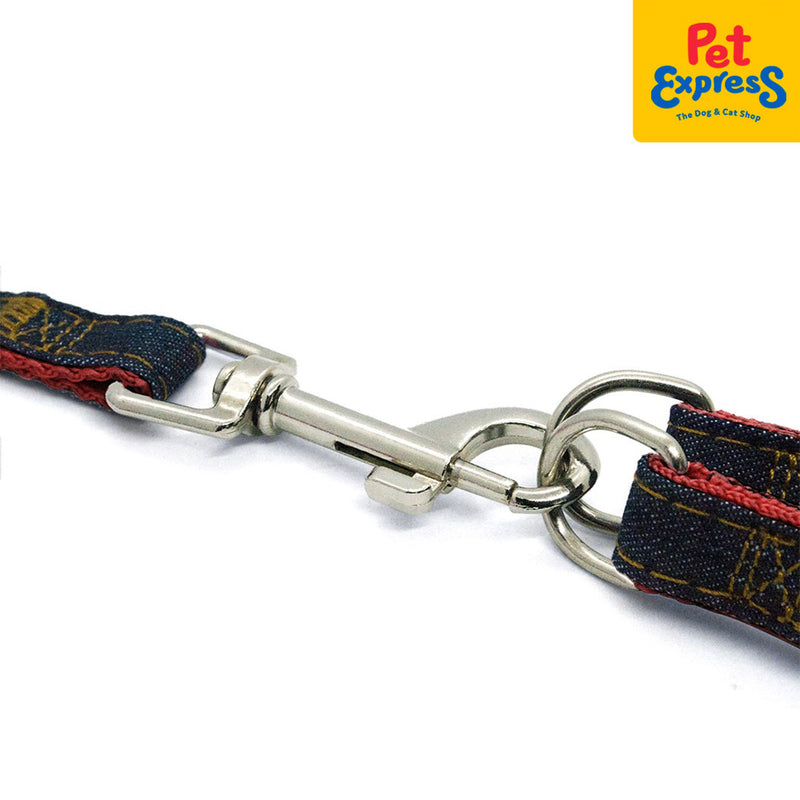 Doggo Denim Strong Harness Extra Small Red