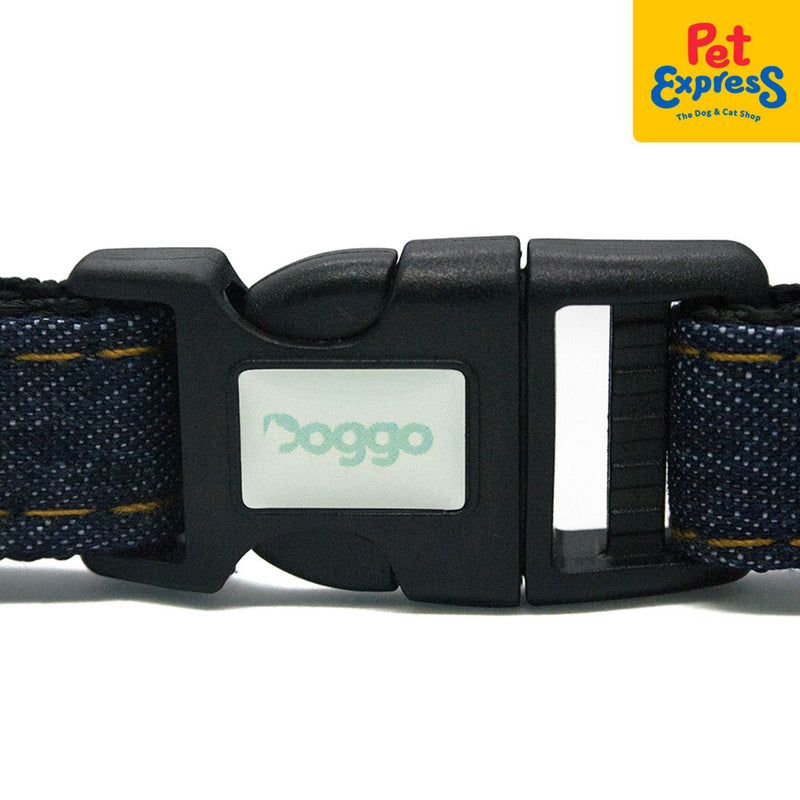 Doggo Denim Harness Extra Small Black