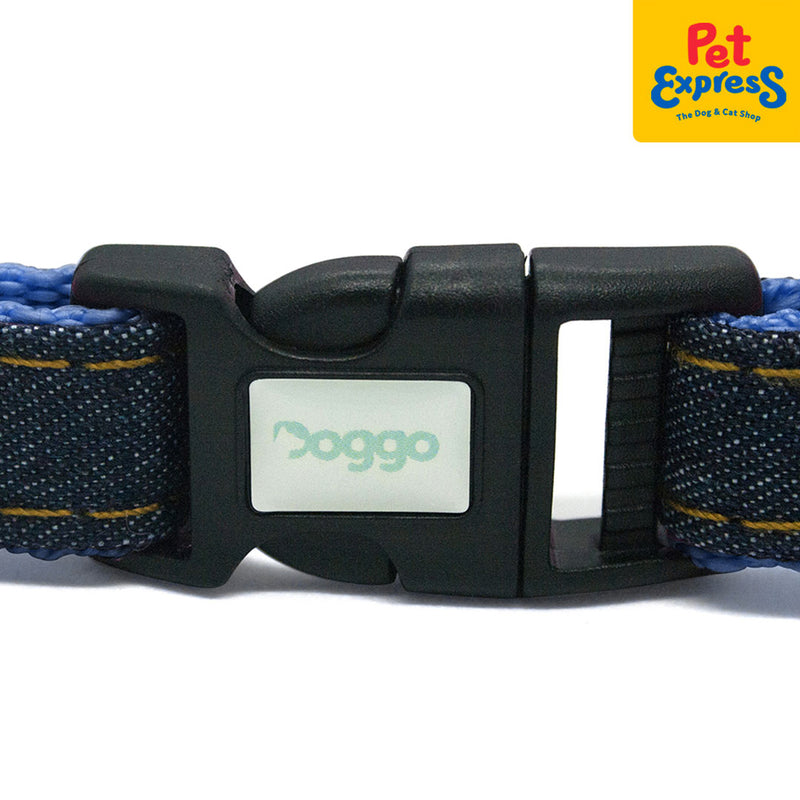 Doggo Denim Harness Medium Blue