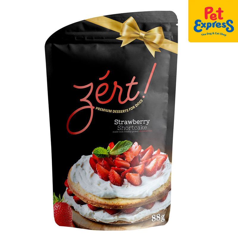 Zert Strawberry Shortcake Dog Treats 88g_front