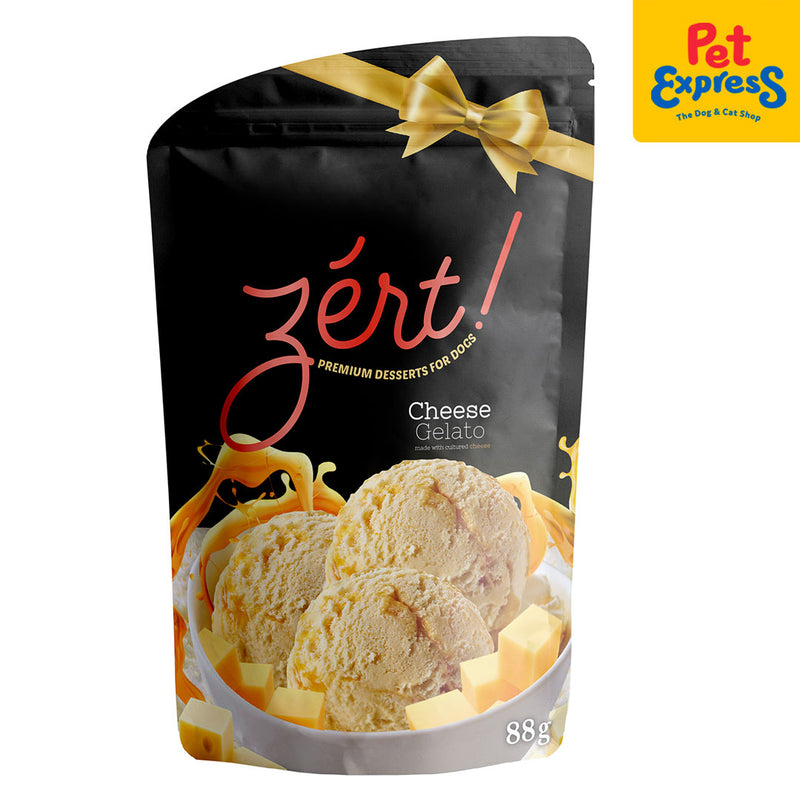 Zert Cheese Gelato Dog Treats 88g_front