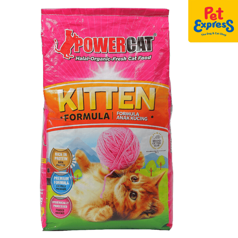 Power Cat Kitten Dry Cat Food 7kg_front