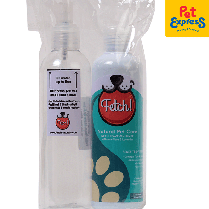 Fetch Neem Leave-On Rinse Pet Spray