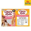 Inaba Churu Rolls Chicken Wraps Salmon Dog Treats 12gx8 (USD-732)_packaging