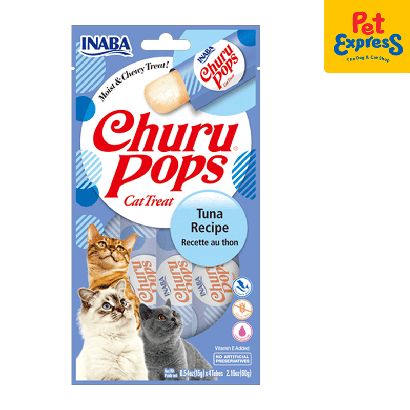 Inaba Churu Pops Tuna Cat Treats 15gx4 (USA-711A)_front