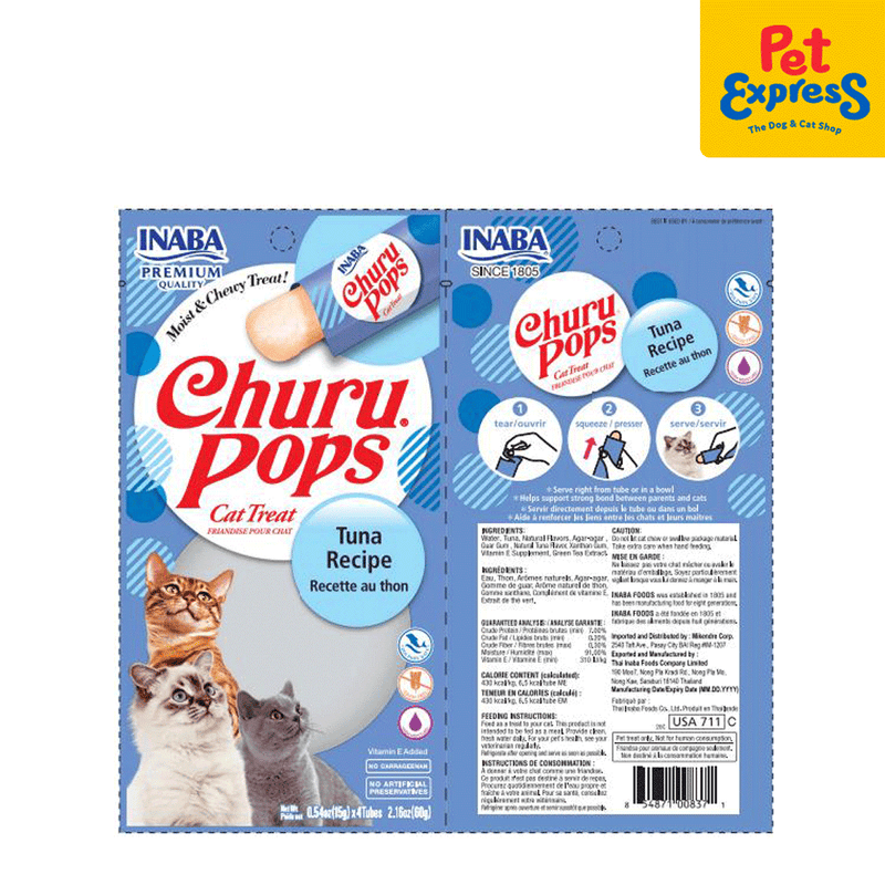 Inaba Churu Pops Tuna Cat Treats 15gx4 (USA-711A)_packaging