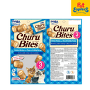 Inaba Churu Bites Chicken Wraps Tuna with Scallop Cat Treats 10gx3 (USA-722B)_packaging