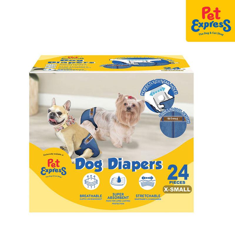 Pet Express Dog Diapers 24s