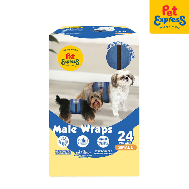 Pet Express Male Wraps 24s