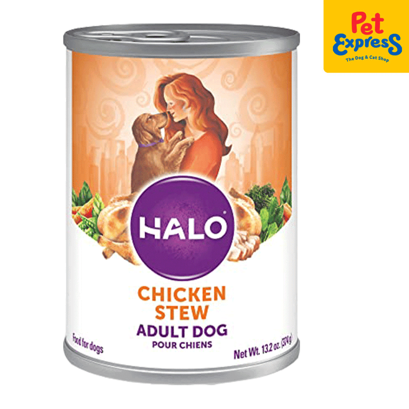 Halo Adult Stew Wet Dog Food 13.2oz_front