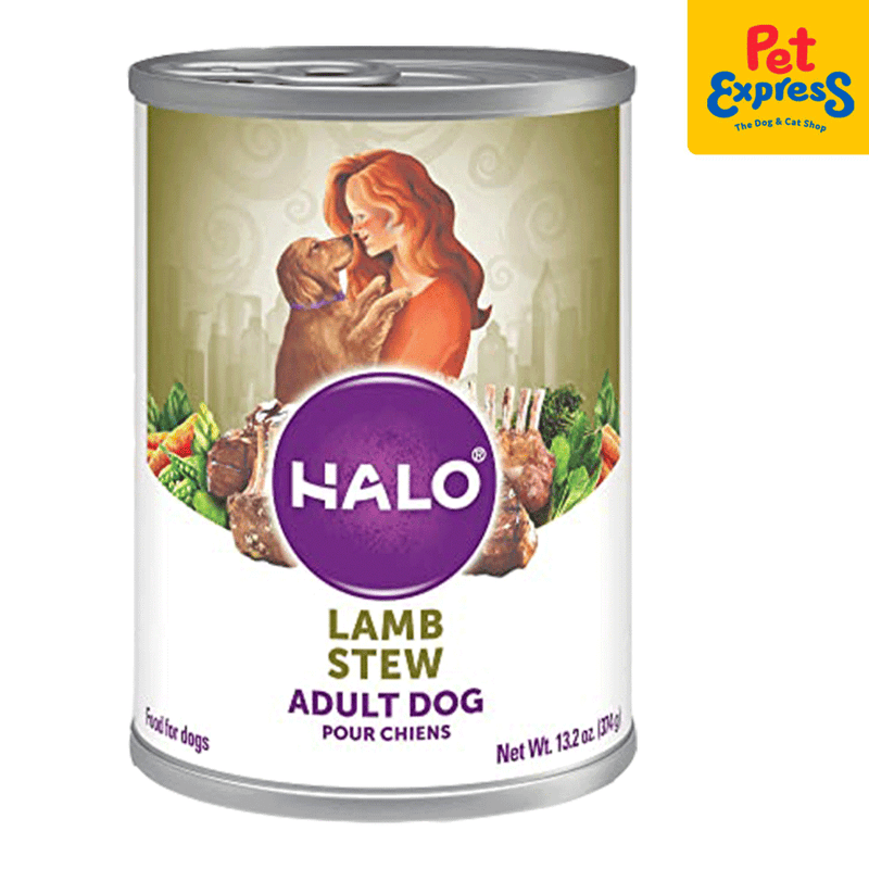 Halo Adult Stew Wet Dog Food 13.2oz_front