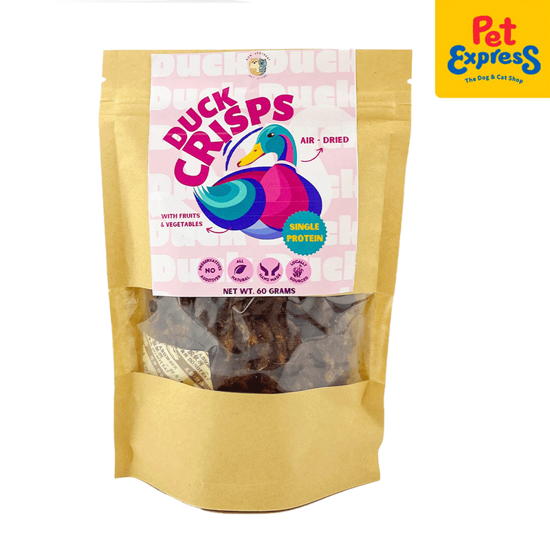 Bon Apetreat Duck Crisps Dog Treats 60g