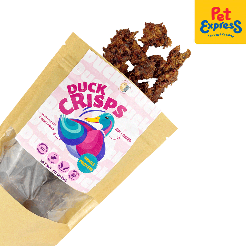 Bon Apetreat Duck Crisps Dog Treats 60g