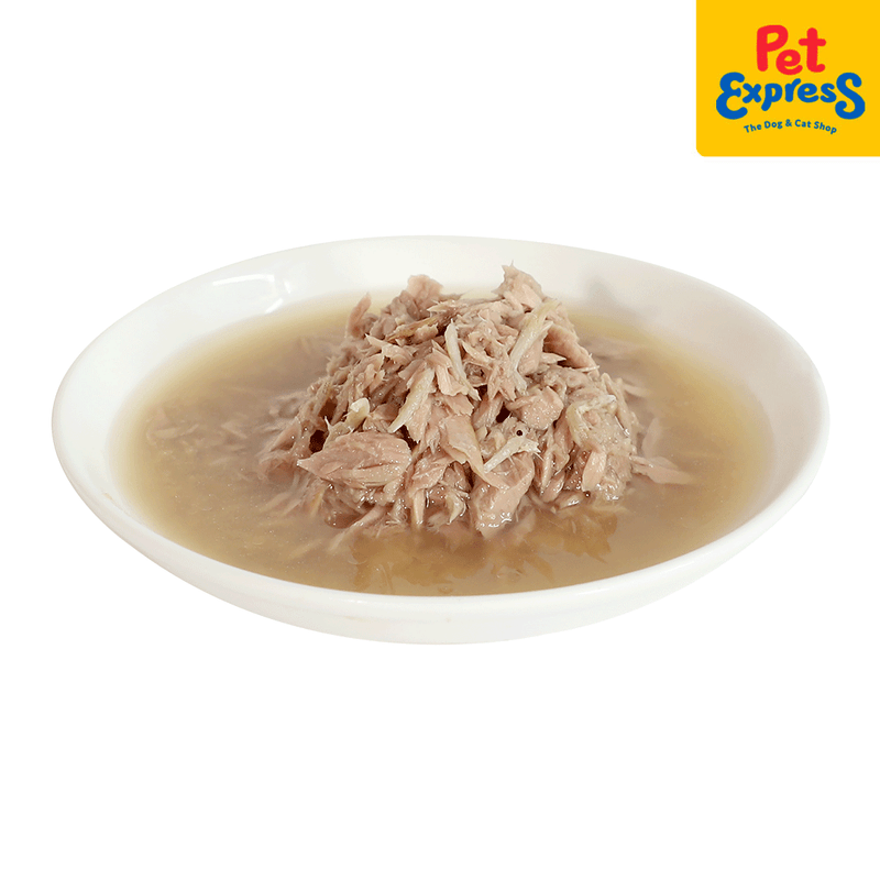 Kit Cat Complete Cuisine Tuna and Whitebait in Broth Wet Cat Food
