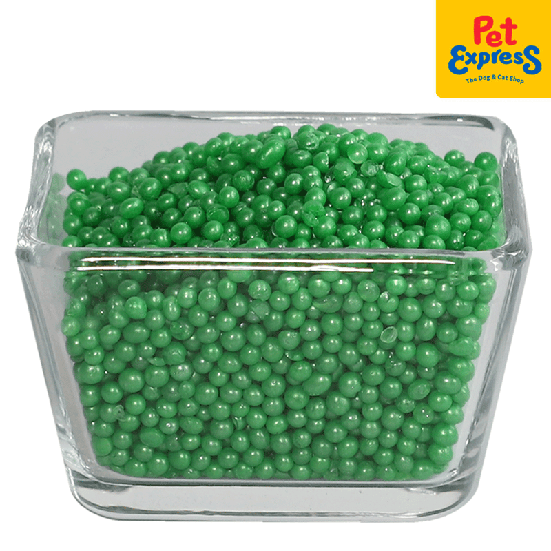Kit Cat Sprinkles Green Apple Deodorizing Cat Litter Beads 240g