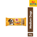 Pedigree Adult Good Chew Medium Beef Dog Treats 83g