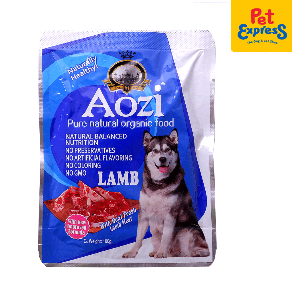 Aozi Wet Dog Food 100g 15 pouches Pet Express
