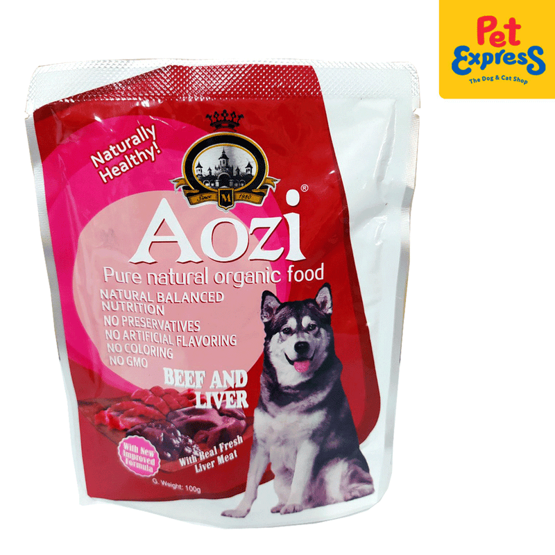 Aozi Wet Dog Food 100g (15 pouches)