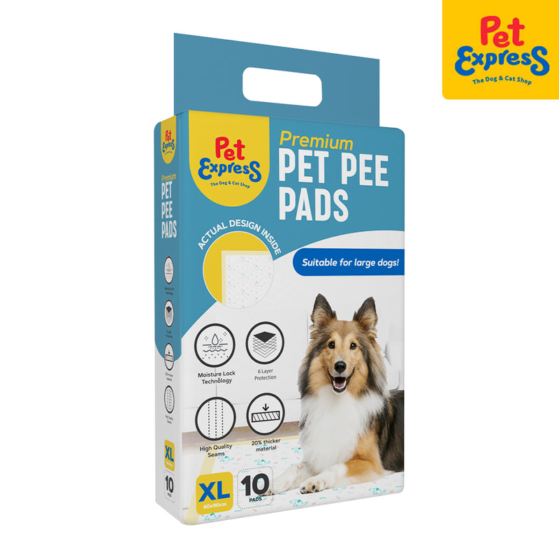 Pet Express Premium Pet Pee Training Pads 60x90cm 10s Extra Large