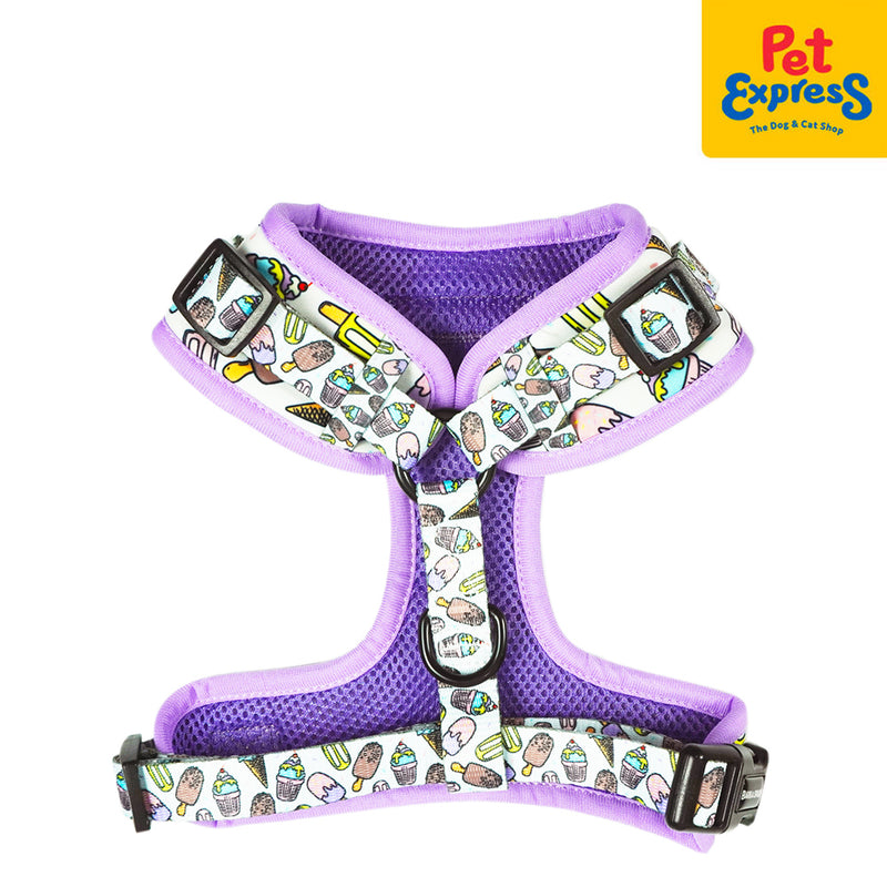 Bark and Spark Adjustable Dog Harness Double Extra Small Popsicle