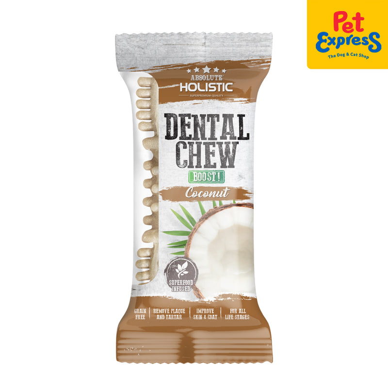 Absolute Holistic Dental Chew Coconut Dog Treats 25g