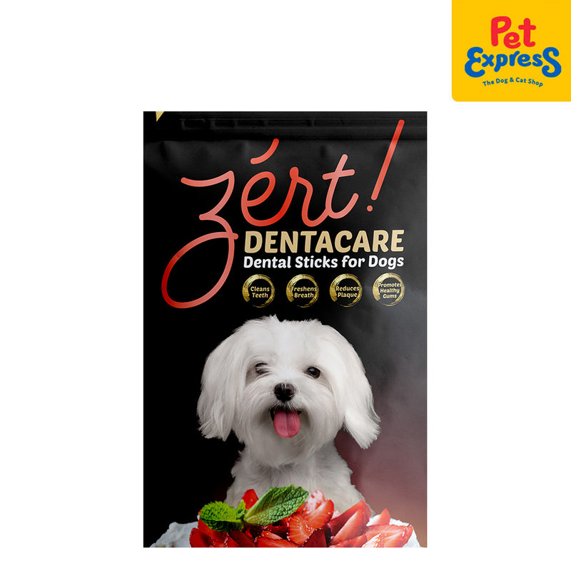 Zert Dentacare Strawberry Dog Treats 55g