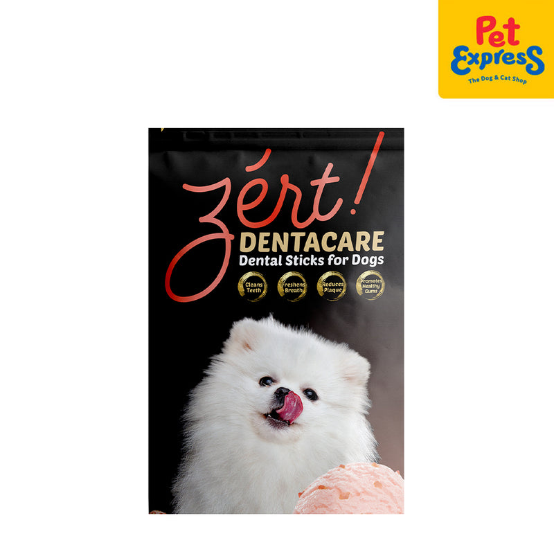 Zert Dentacare Strawberry Gelato Dog Treats 55g