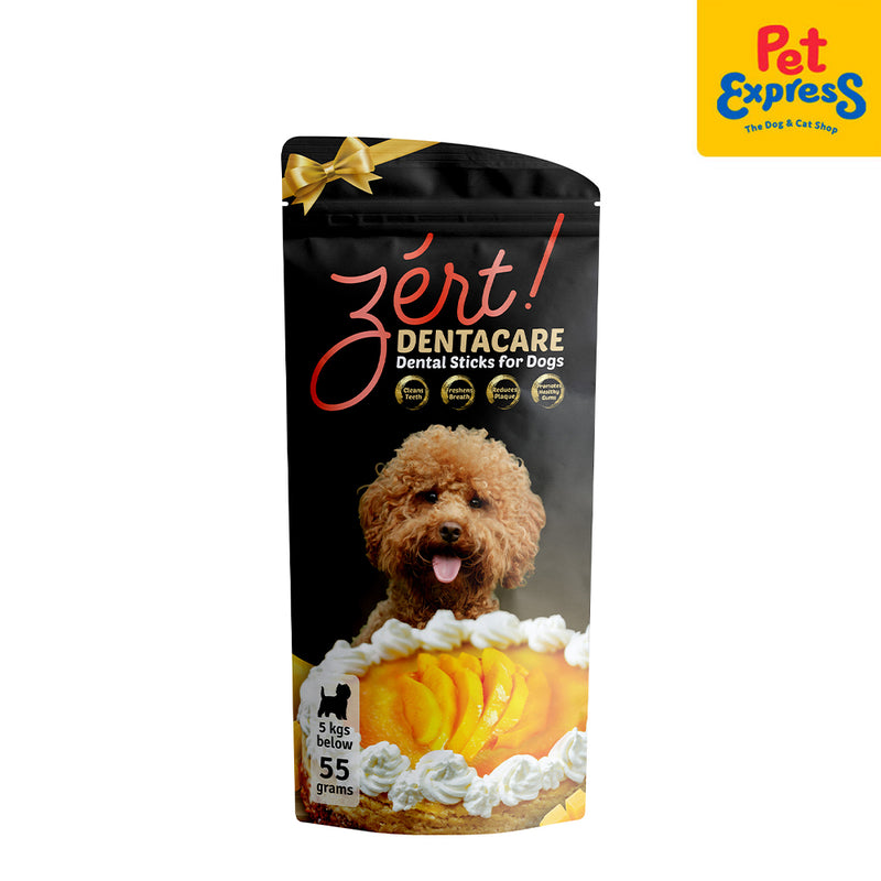 Zert Dentacare Mango Cheese Dog Treats 55g