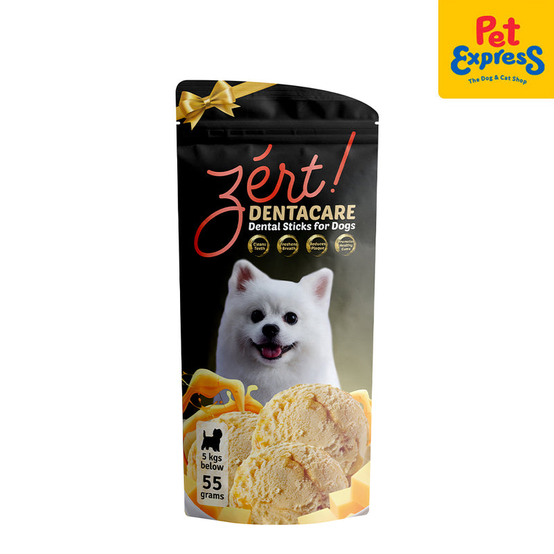 Zert Dentacare Cheese Gelato Dog Treats 55g