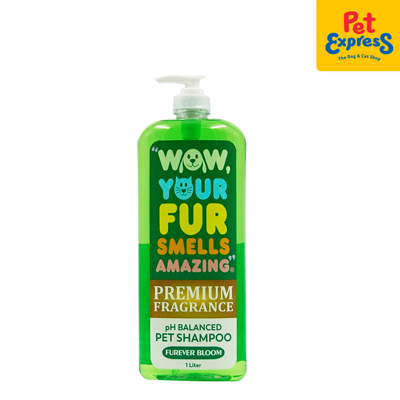 Wow, Your Fur Smells Amazing Furever Bloom Scent Pet Shampoo 1L
