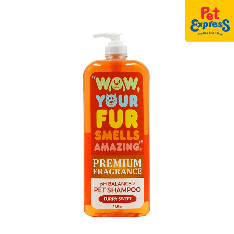 Wow, Your Fur Smells Amazing Furry Sweet Scent Pet Shampoo 1L