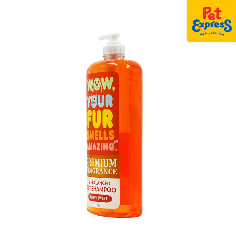 Wow, Your Fur Smells Amazing Furry Sweet Scent Pet Shampoo 1L
