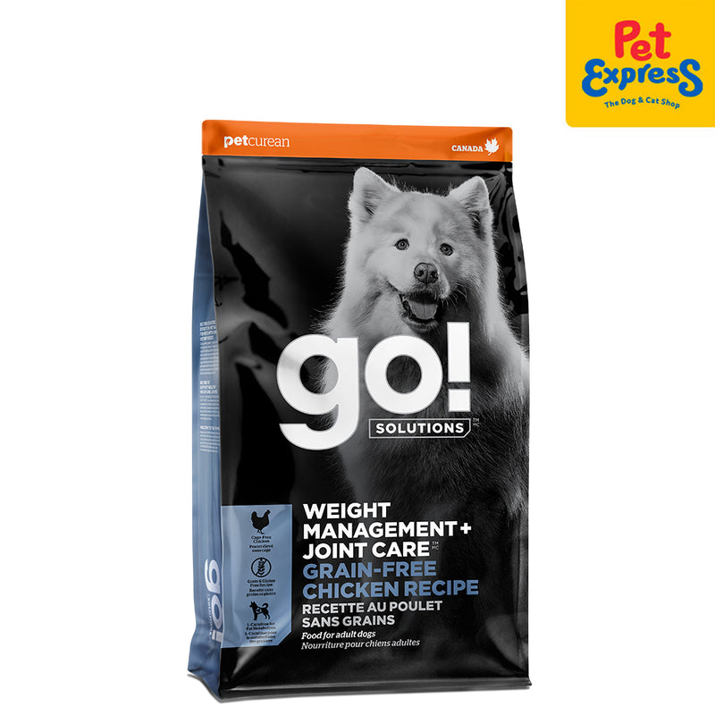 Go! Solutions Weight Management and Joint Care Grain Free Chicken Recipe Dry Dog Food 3.5lbs