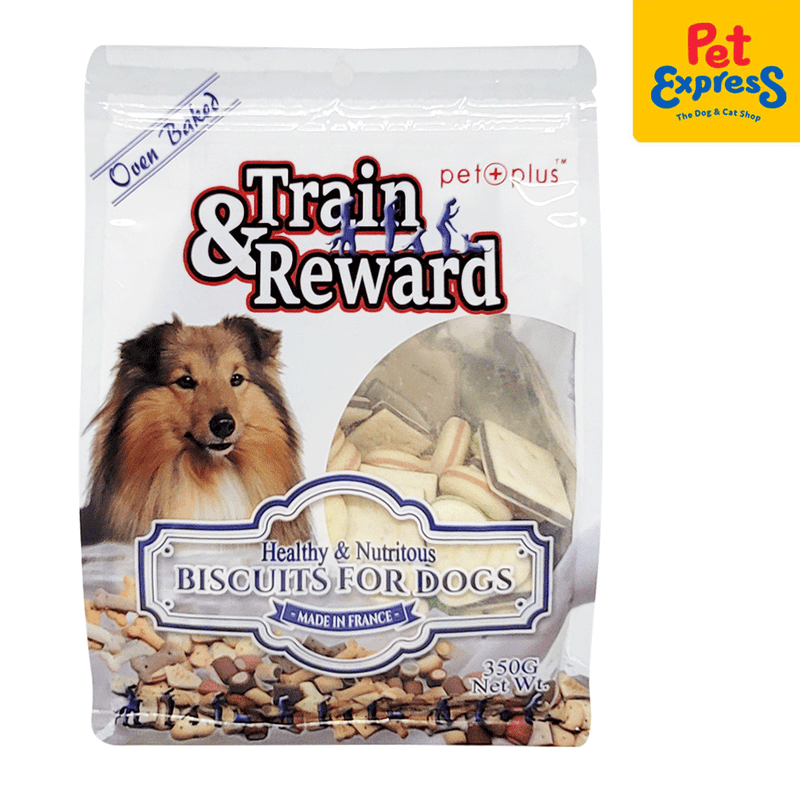 Pet Plus Train and Reward Mix Sandwiches Dog Treats 350g