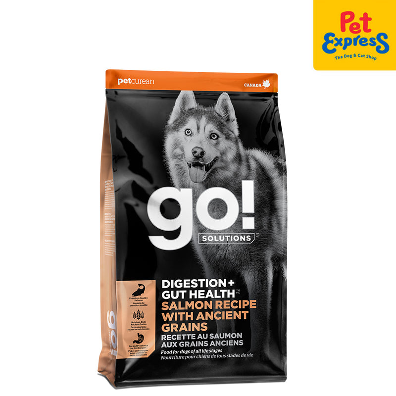 Go! Solutions Digestion and Gut Health Salmon Recipe Dry Dog Food 22lbs