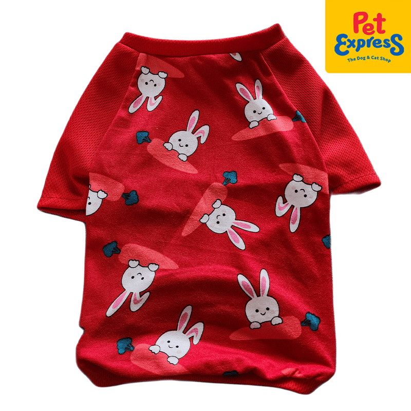 Pawsh Couture Marley Bunny Dog Apparel Red