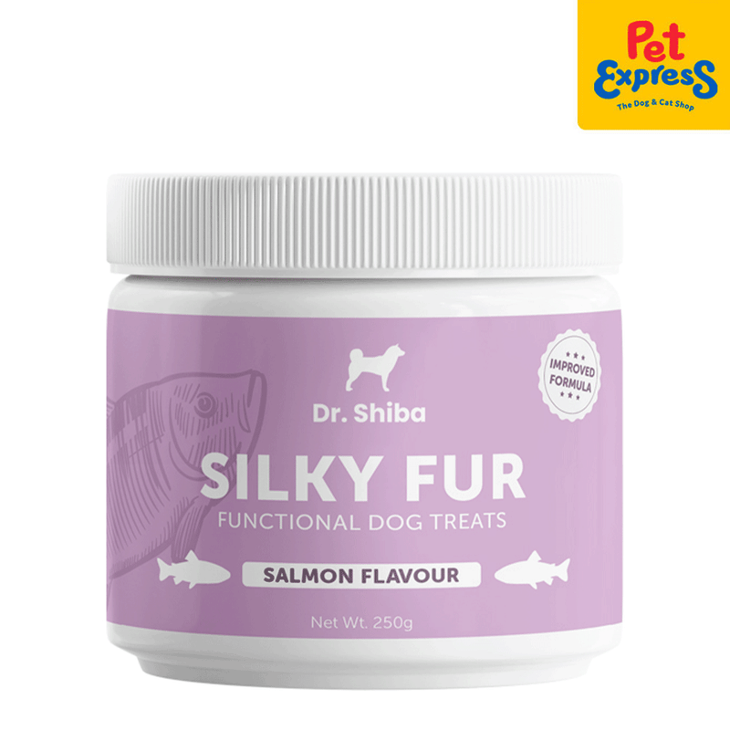 Dr. Shiba Silky Fur Salmon Dog Treats 250g