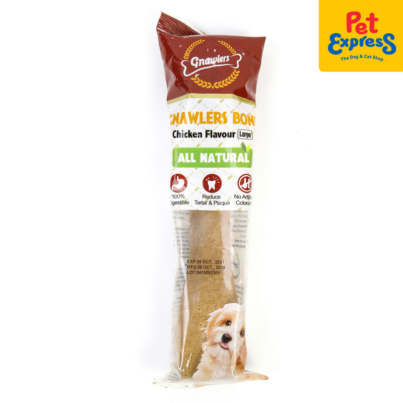Gnawlers Chicken Dog Treats Large
