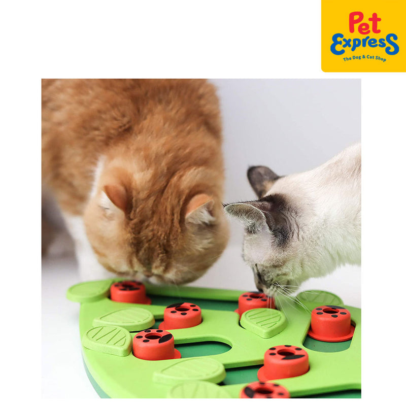 Petstages Rainy Day Puzzle & Play Cat Treat Puzzle