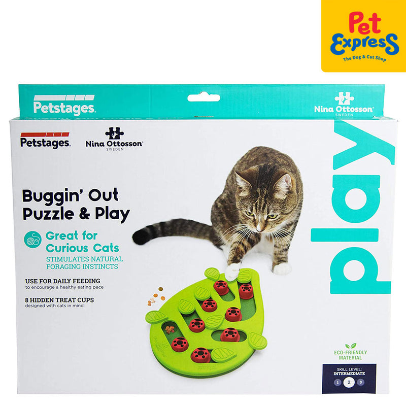 Nina Ottosson Stages Buggin Out Puzzle and Play Level 2 Cat Toy