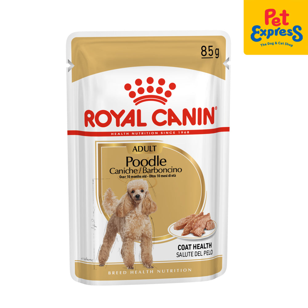 Royal Canin Breed Health Nutrition Adult Poodle Wet Dog Food 85g
