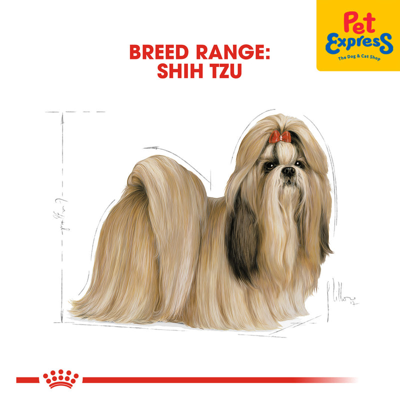 Royal Canin Breed Health Nutrition Adult Shih Tzu Dry Dog Food 1.5kg
